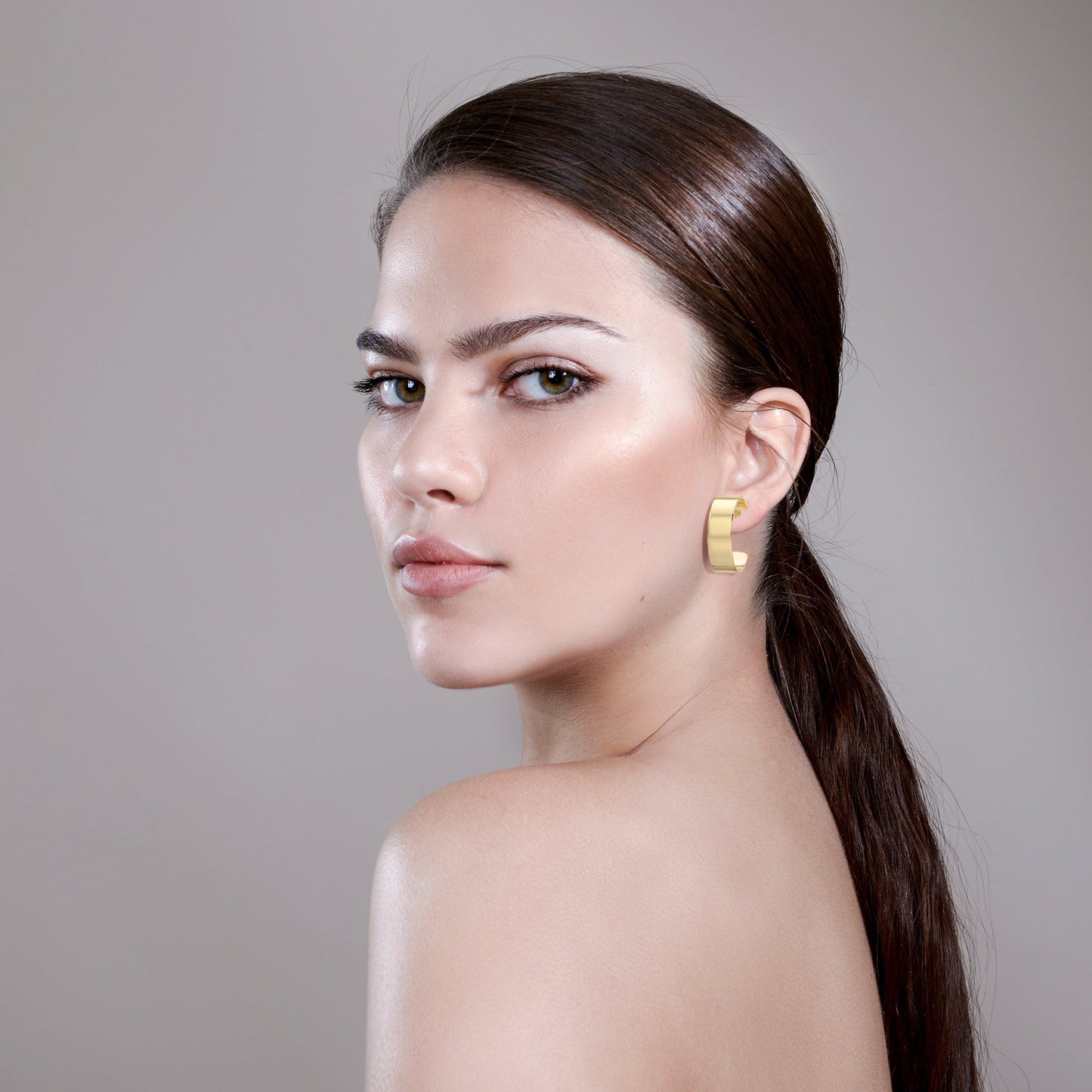 1" Skylar Hoops by Eklexic
