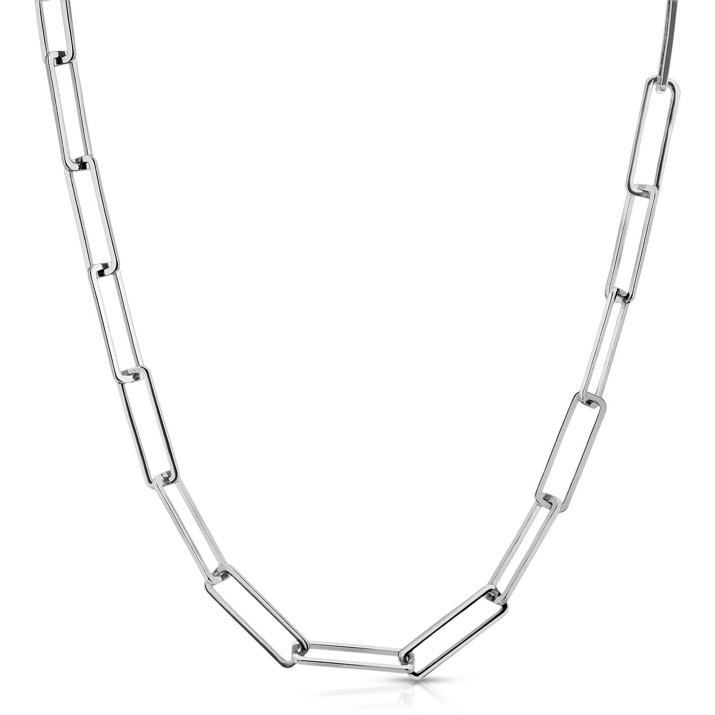LARGE RECTANGLE LINK MASK CHAIN by Eklexic
