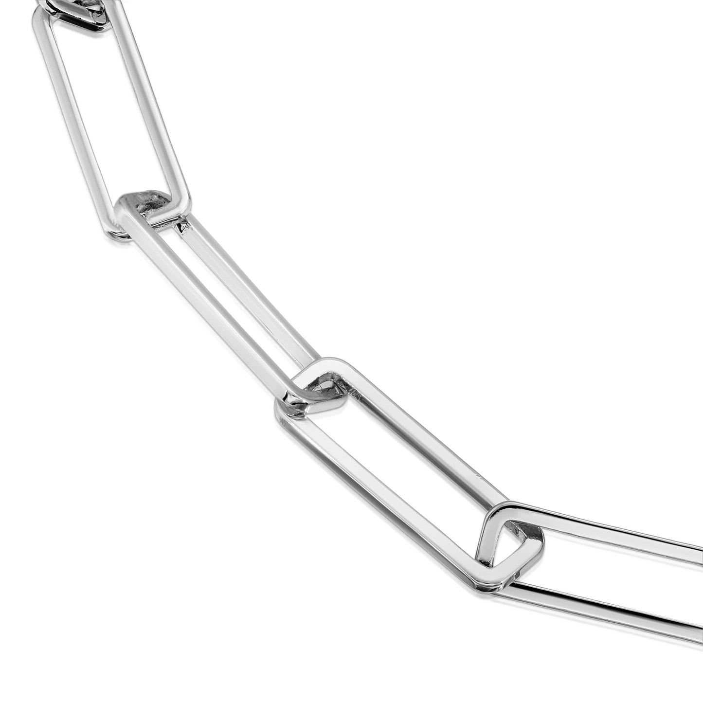 LARGE RECTANGLE LINK MASK CHAIN by Eklexic