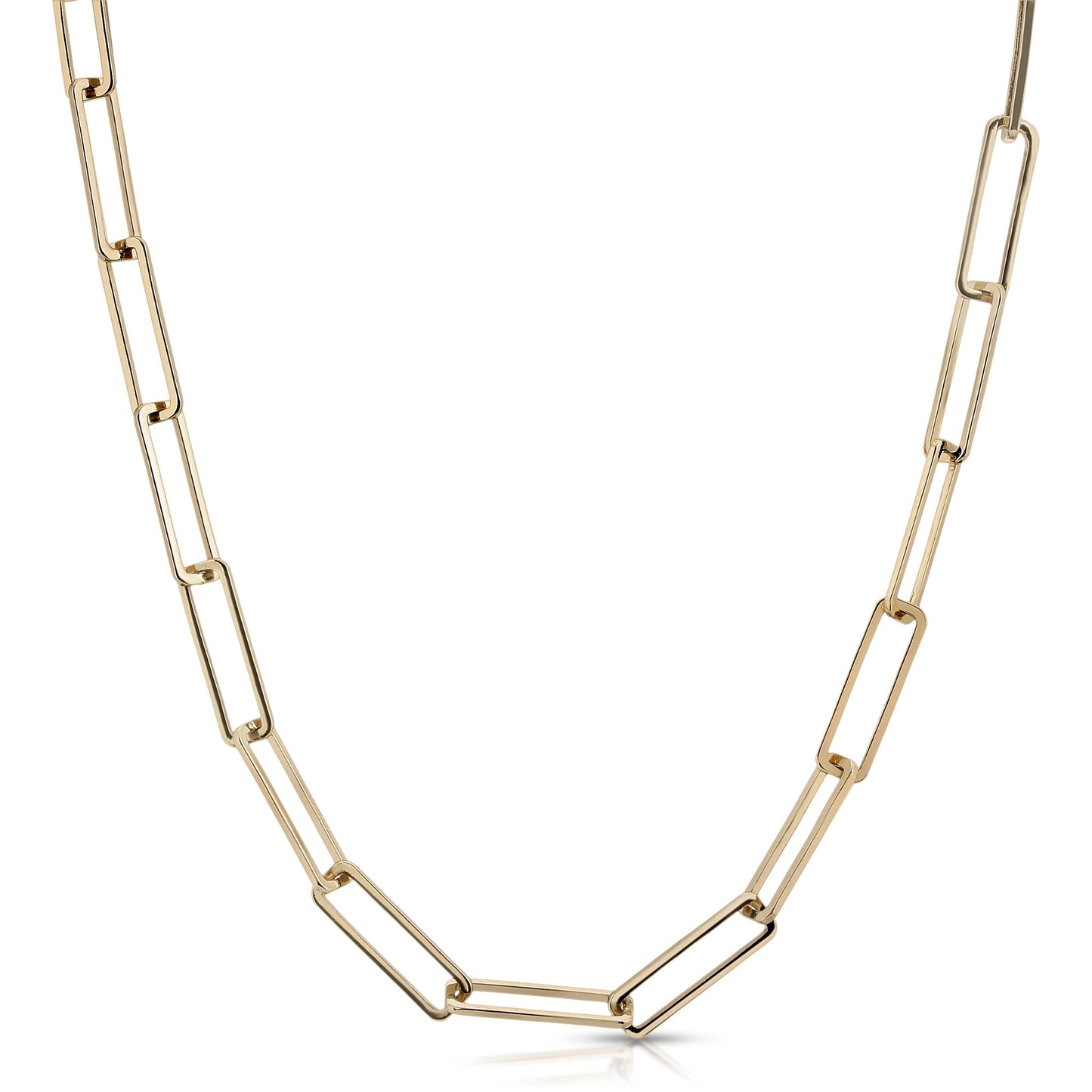 LARGE RECTANGLE LINK MASK CHAIN by Eklexic