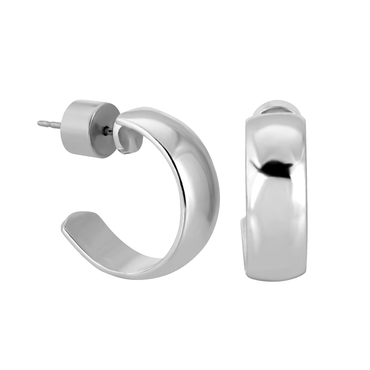 MINI DOMED HOOPS by Eklexic