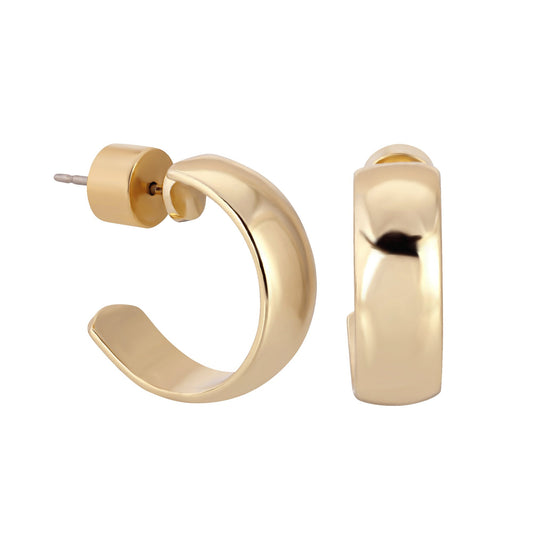 MINI DOMED HOOPS by Eklexic