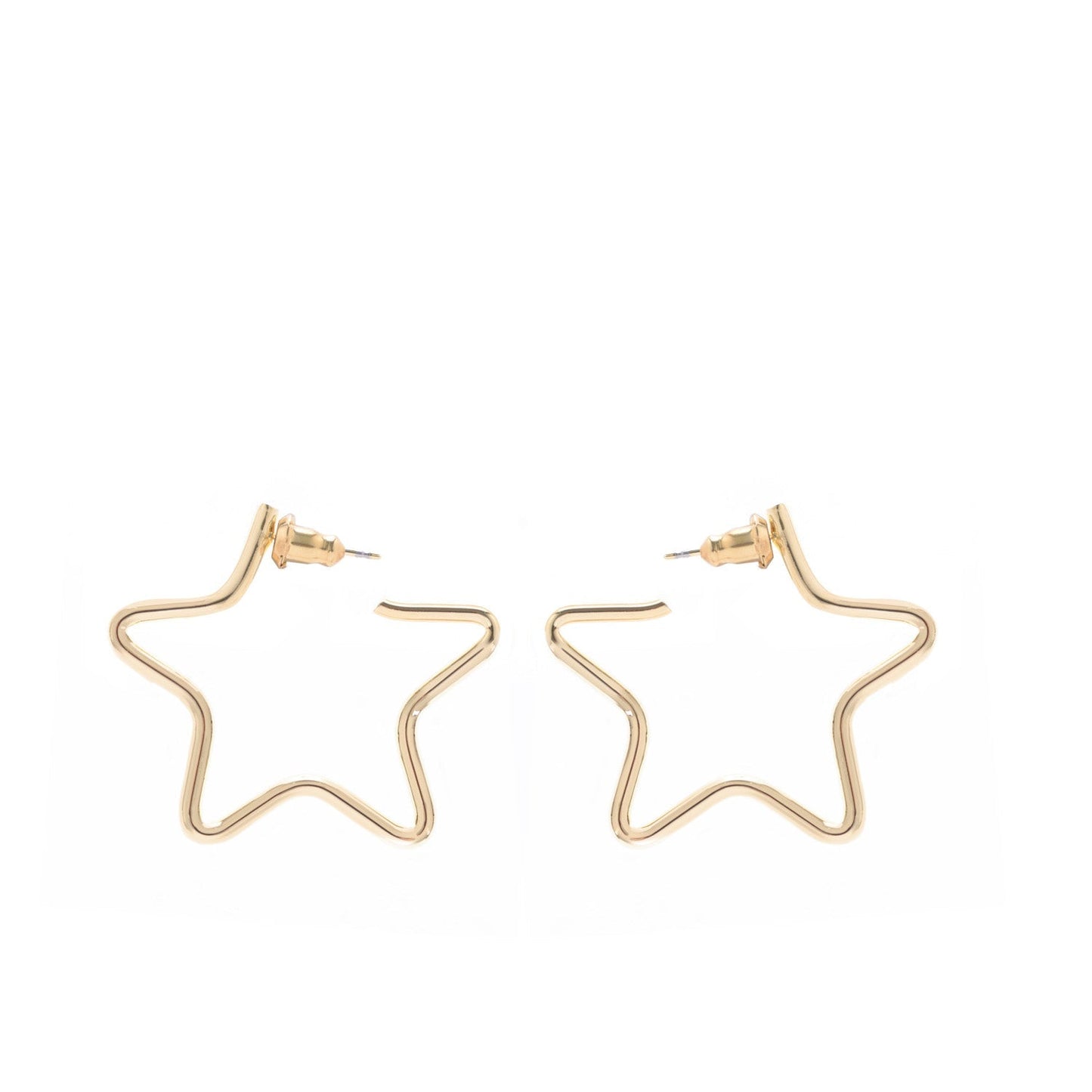 Small Full Star Earrings by Eklexic