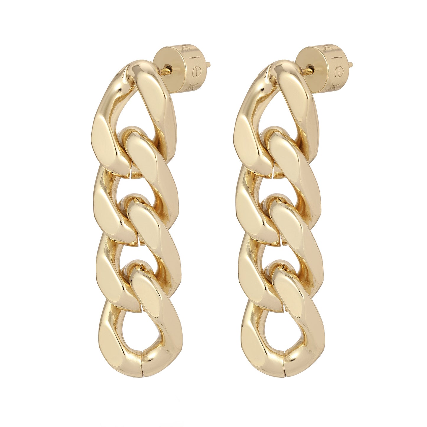 Taraji 4 Link Drop Earrings by Eklexic