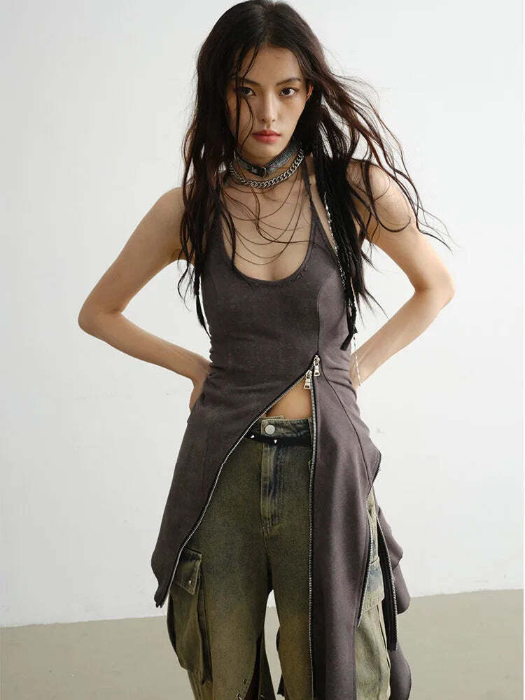 Zarga Zipper Dress