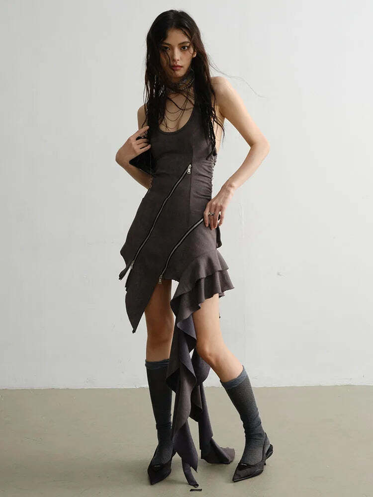 Zarga Zipper Dress