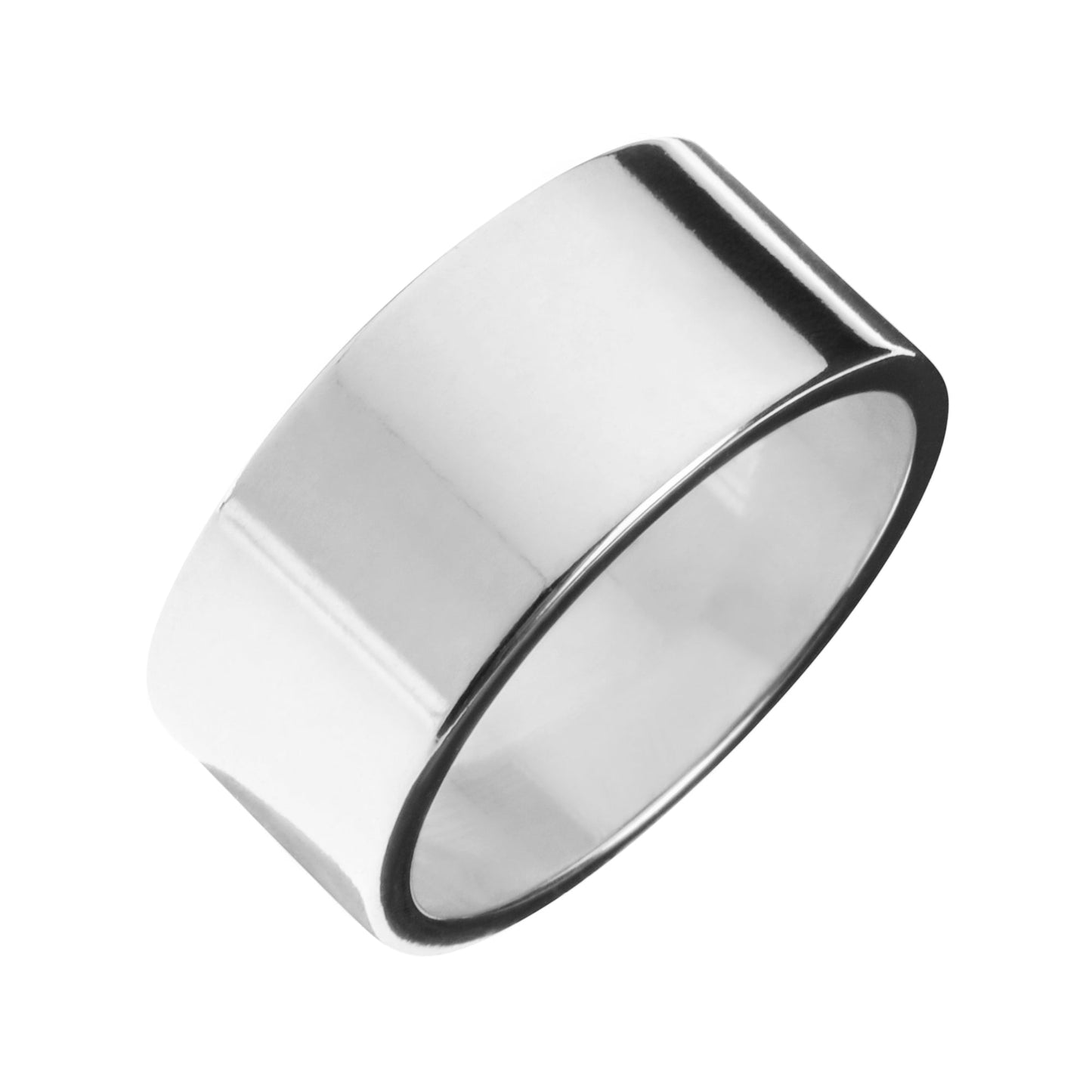 Men's 9.5MM Flat Ring by Eklexic