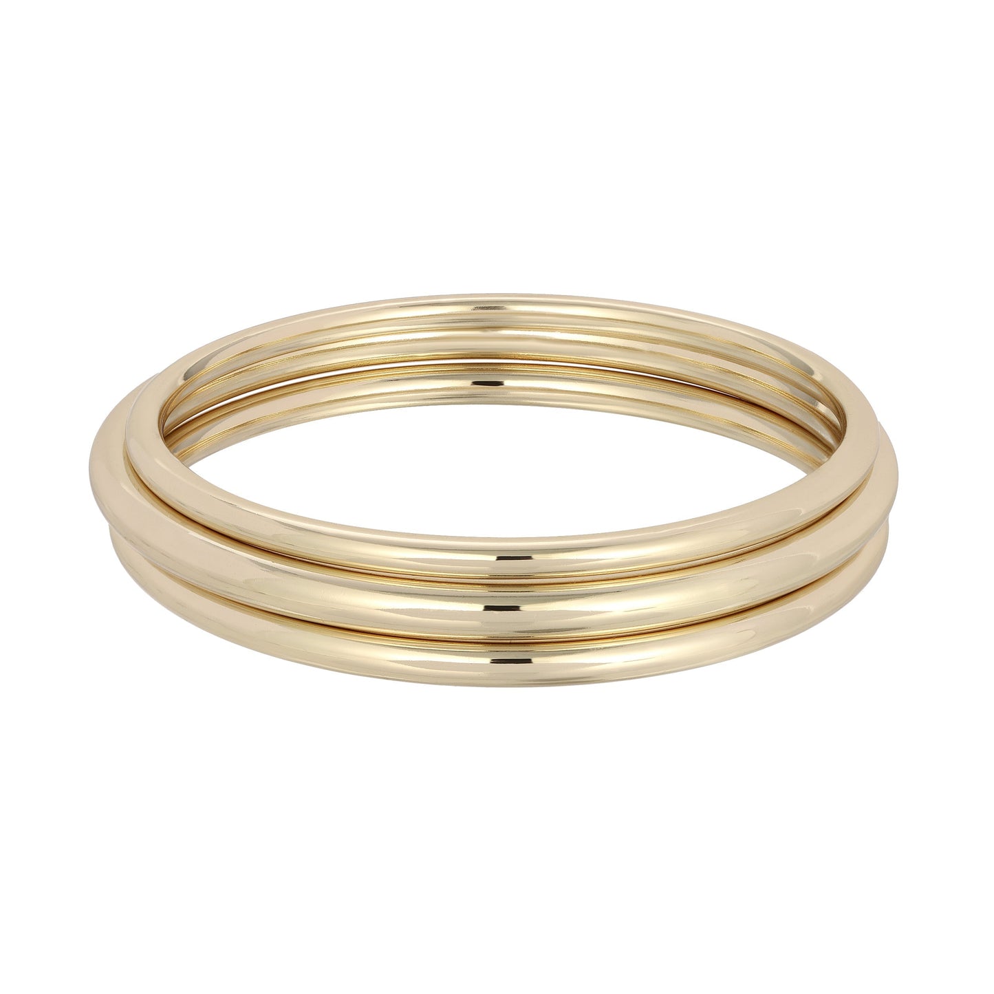 Round Classic Bangle by Eklexic