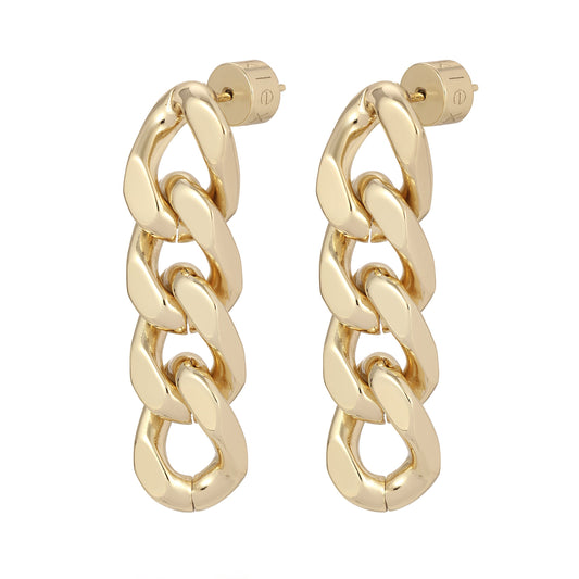 Taraji 4 Link Drop Earrings by Eklexic