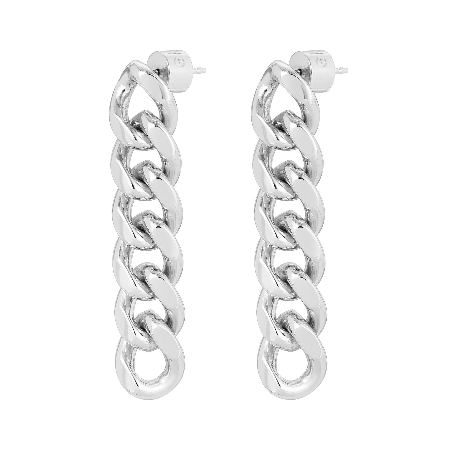 Valentina 6 Link Drop Earrings by Eklexic