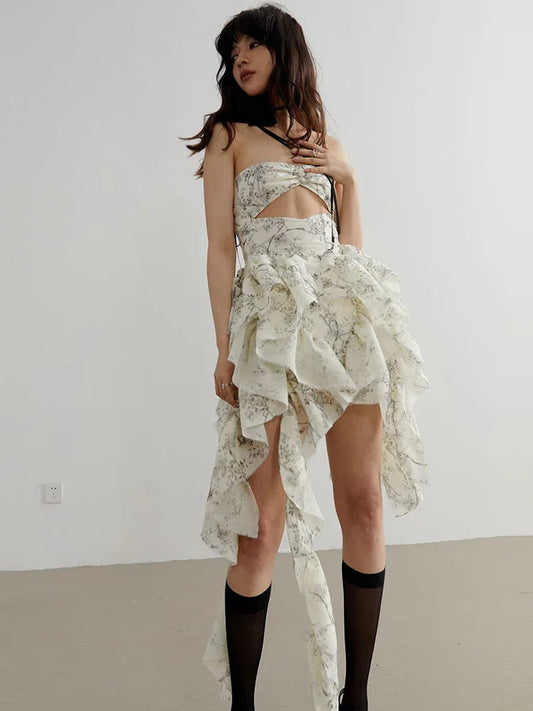 Breezee Ruffle Dress