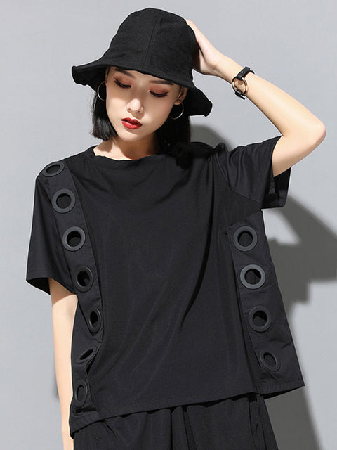 Tokiko O-Neck Short Sleeve Shirt